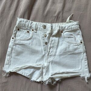 Zara White shorts